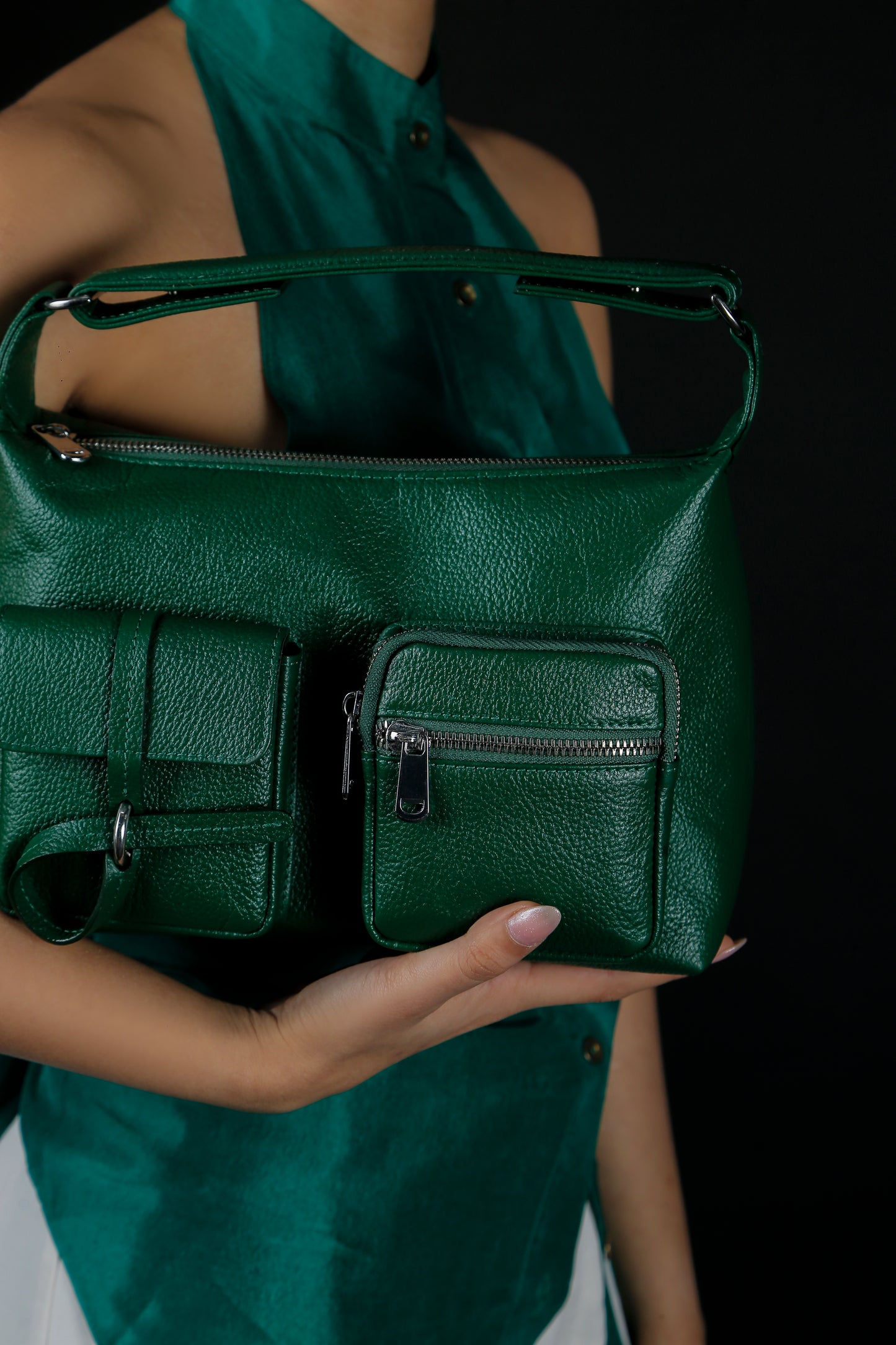 Cargo Bag - Emerald Green